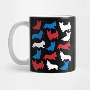 Patriotic Corgi Dog America Flag 4Th Of July Mug